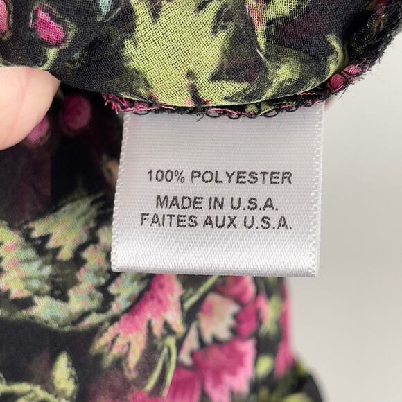 Misa Los Angeles Hollen Fuschia Floral Tiered Sleeveless Maxi Dress XS Feminine - Picture 12 of 16